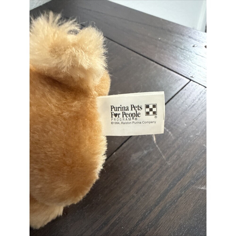3 Purina Pets For People Vintage Plush Cat & Dog 1996 Stuffed Animal Kitten Pup - Picture 8 of 10